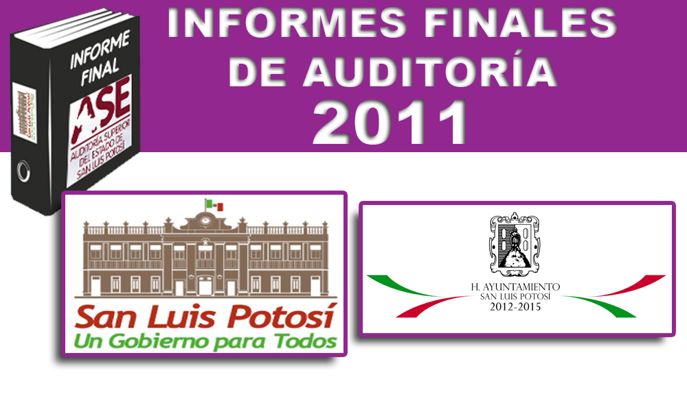INFORMES FINALES DE AUDITORÍA 2011