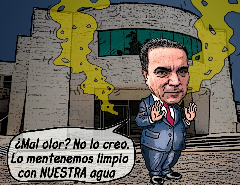 Huele mal el agua