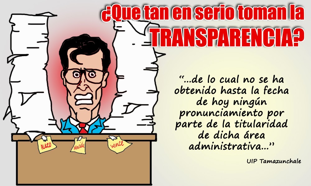 ¿Qué tan en serio se toman la transparencia?