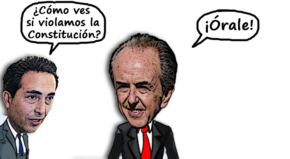 Pacta Carreras con Congreso violación constitucional