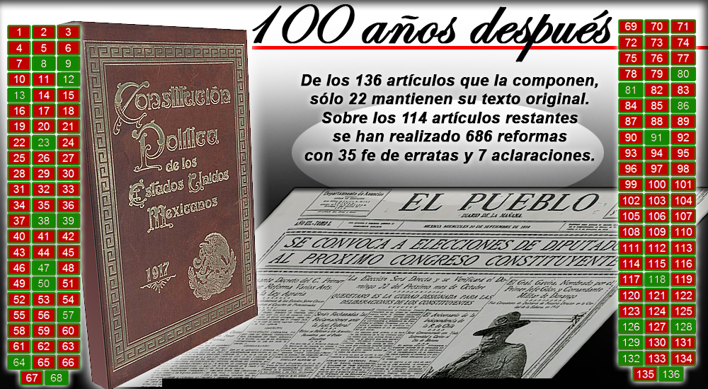 Constitución crece en mil palabras por año, en promedio