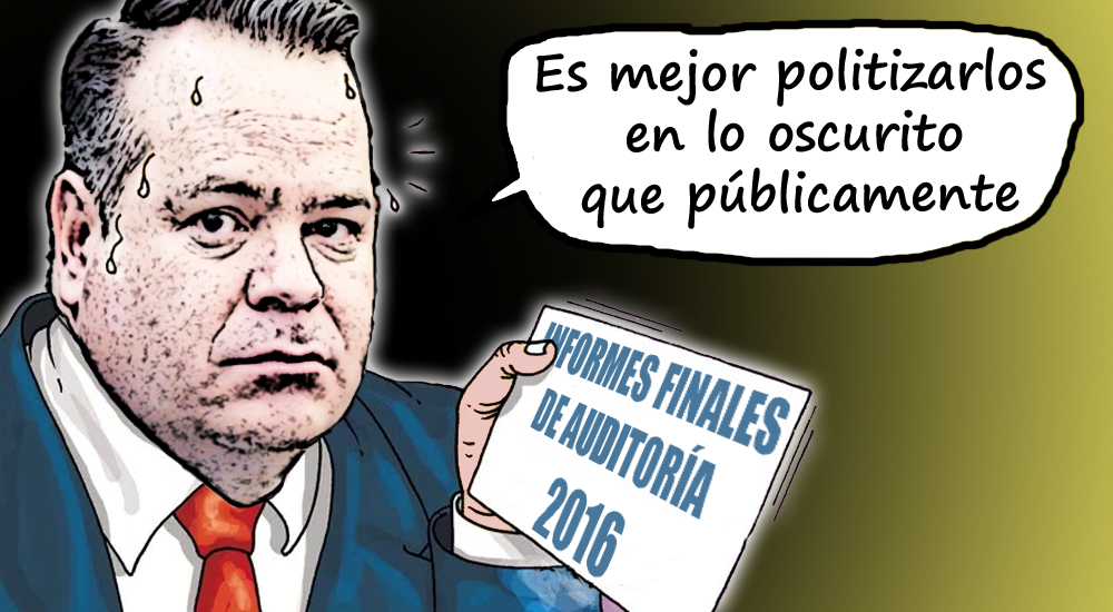 La farsa de la reposición de los informes finales de auditoría a las cuentas públicas 2016