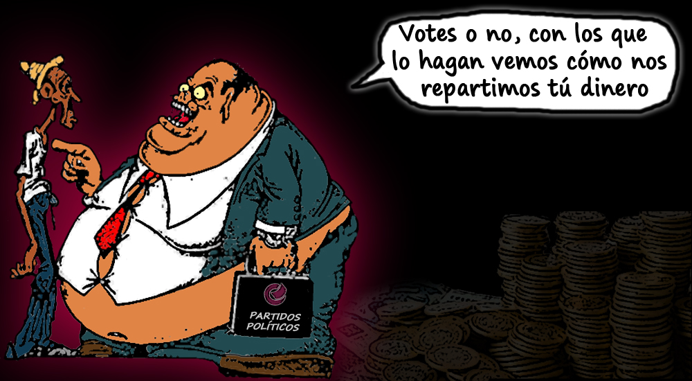 Partidos tuvieron 62 millones de razones para rechazar iniciativa “Sin Voto No Hay Dinero”
