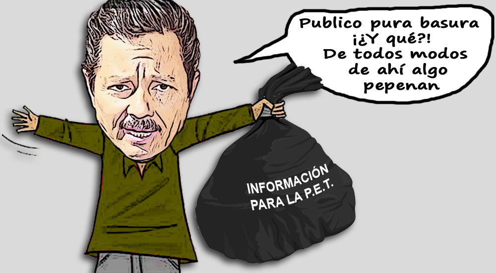 Transparencia gallardista: “no se genera”, “está en proceso”, “son datos ficticios”…